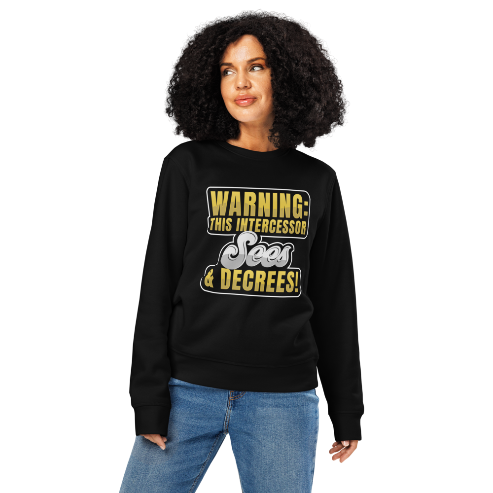 Unisex organic mid-weight sweatshirt