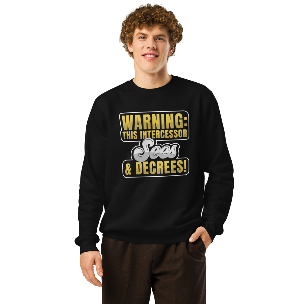 Unisex organic mid-weight sweatshirt